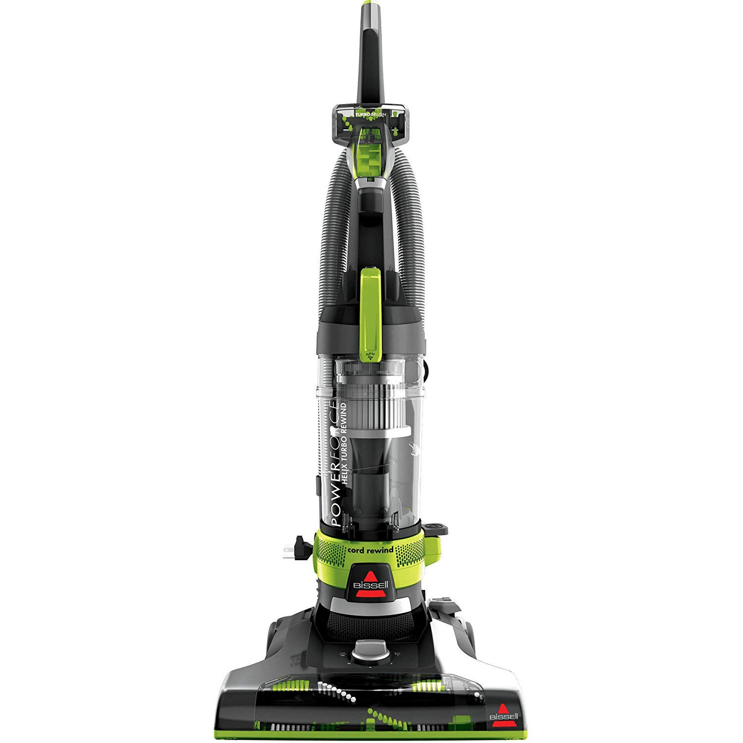 bissell hardwood floor expert vacuum of amazon com bissell powerforce helix turbo rewind corded bagless for amazon com bissell powerforce helix turbo rewind corded bagless upright vacuum with free lysol all purpose cleaner 32 ounce