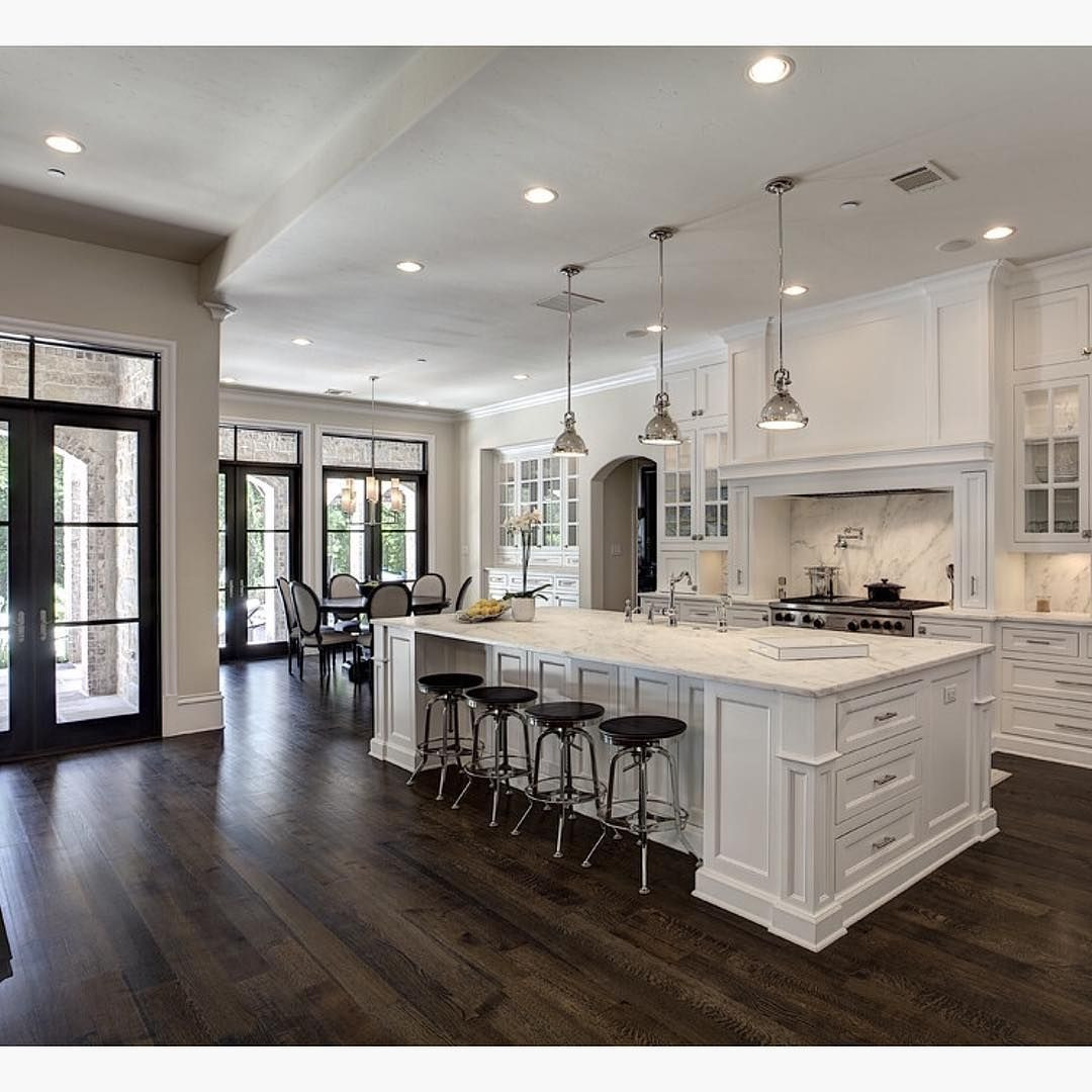 Dark Hardwood Floors With White Cabinets Of Love The Contrast Of White And Dark Wood Floors By Simmons Estate In Love The Contrast Of White And Dark Wood Floors By Simmons Estate Homes 