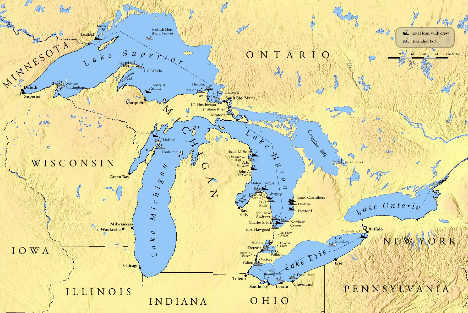 22 Unique Great Lakes Hickory Hardwood Flooring 2024 free download great lakes hickory hardwood flooring of list of shipwrecks in the great lakes wikipedia with map of the shipwrecks in the great storm of 1913