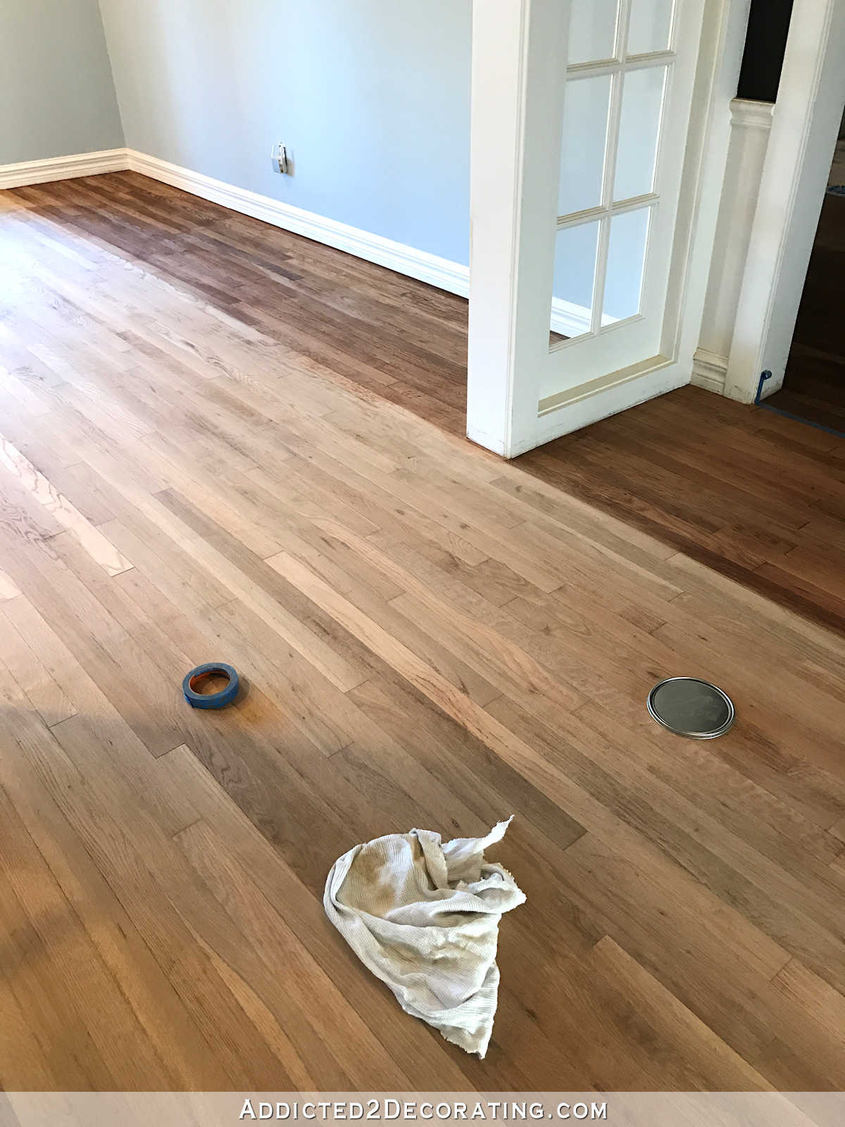 28 Ideal Hardwood Floor Finishes Matte Vs Satin 2024 free download hardwood floor finishes matte vs satin of adventures in staining my red oak hardwood floors products process inside staining red oak hardwood floors 3 entryway and music room