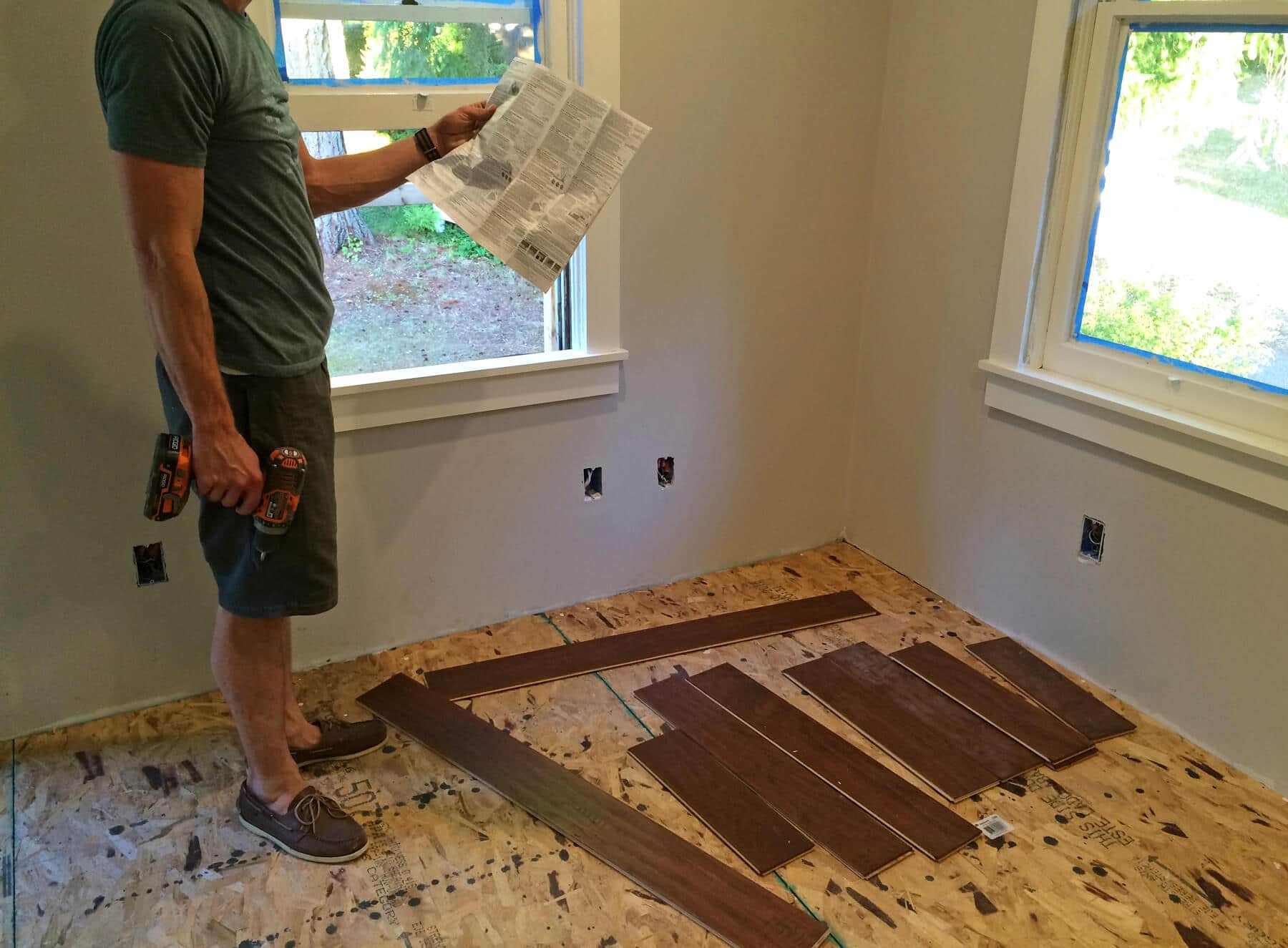 22 Cute Hardwood Floor Installer Job Description 2024 free download hardwood floor installer job description of the micro dwelling project part 5 flooring the daring gourmet intended for the first step was to install the first row of flooring along the longe