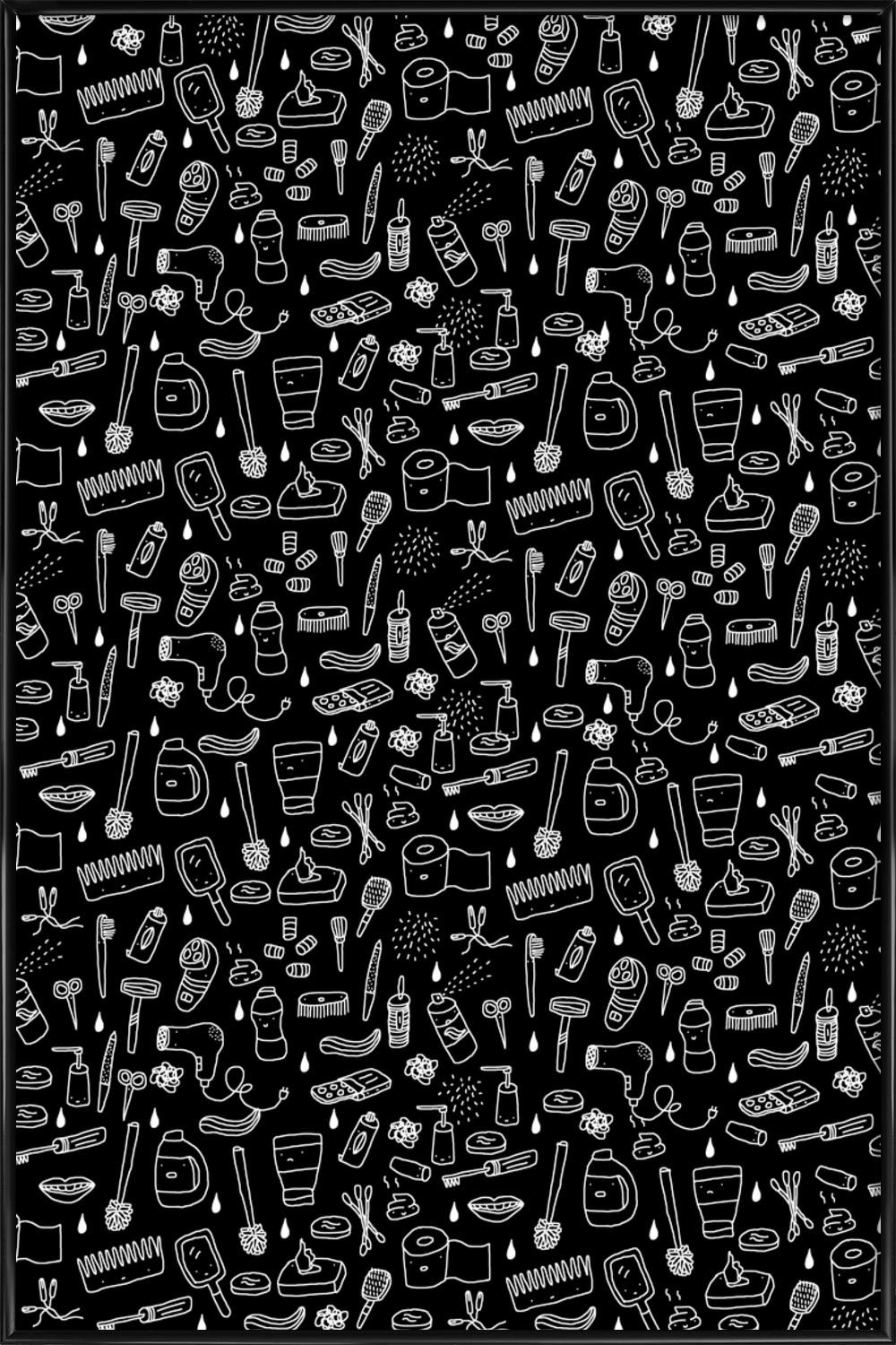 21 Unique Hardwood Floor Pattern Illustrator 2024 free download hardwood floor pattern illustrator of shower pattern black as aluminium print by herzette juniqe with 361 25 202p black