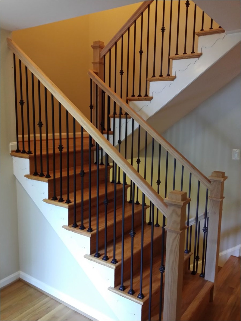 30 Stylish Hardwood Floor Stairs Images 2024 free download hardwood floor stairs images of cast iron decorative spindles bradshomefurnishings throughout cast iron decorative spindles stair railings with black wrought iron balusters and oak boxed typ