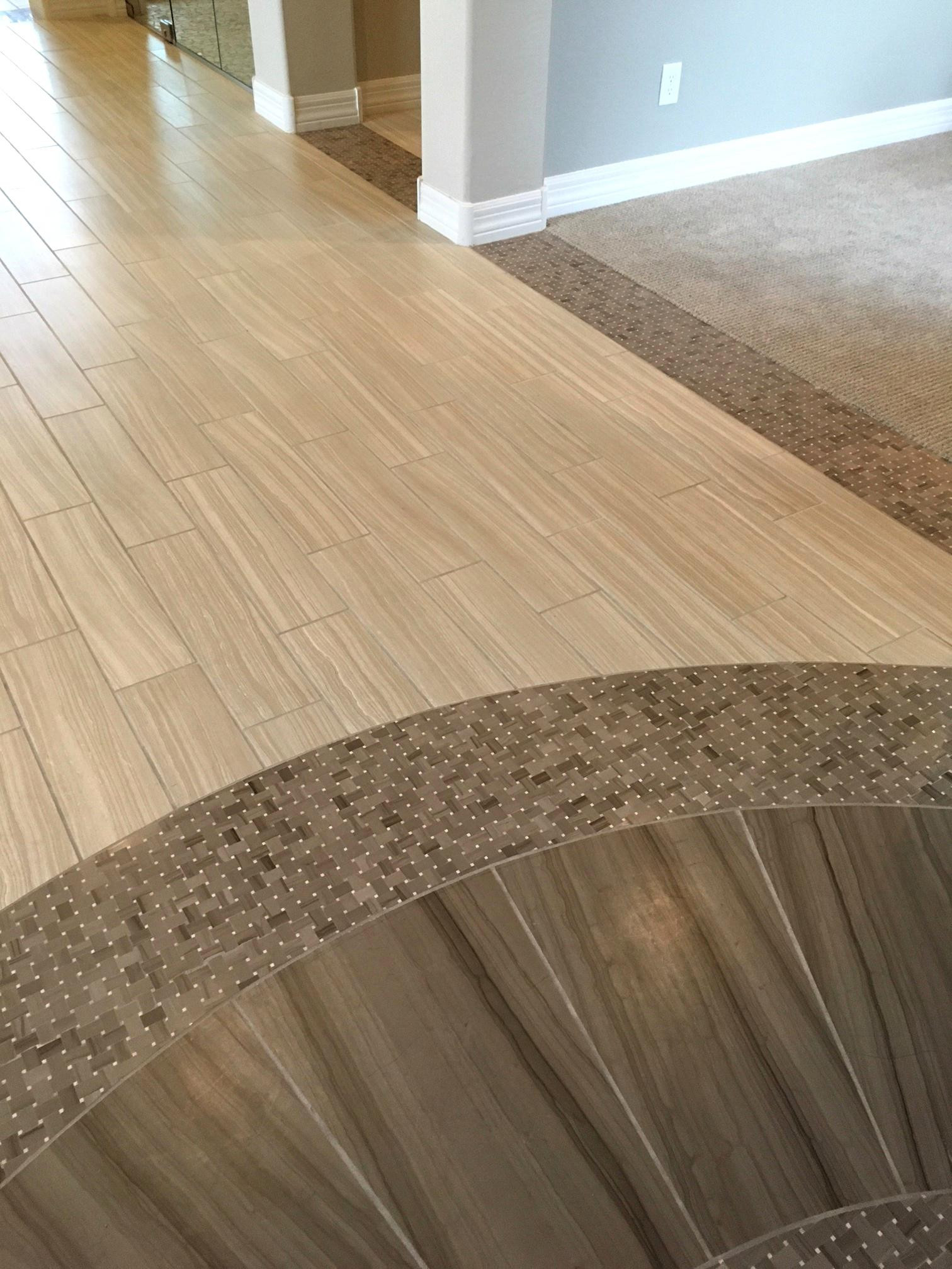 21 Elegant Hardwood Floor With Tile Inlay Unique Flooring Ideas