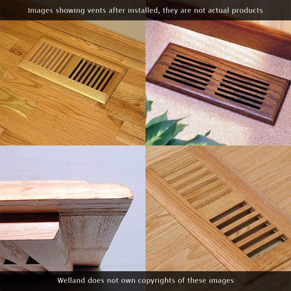 20 Stylish How to Install Hardwood Floors Around Vents 2024 free download how to install hardwood floors around vents of amazon com welland hardwood self rimming floor register vent inside amazon com welland hardwood self rimming floor register vent unfinished 6 i