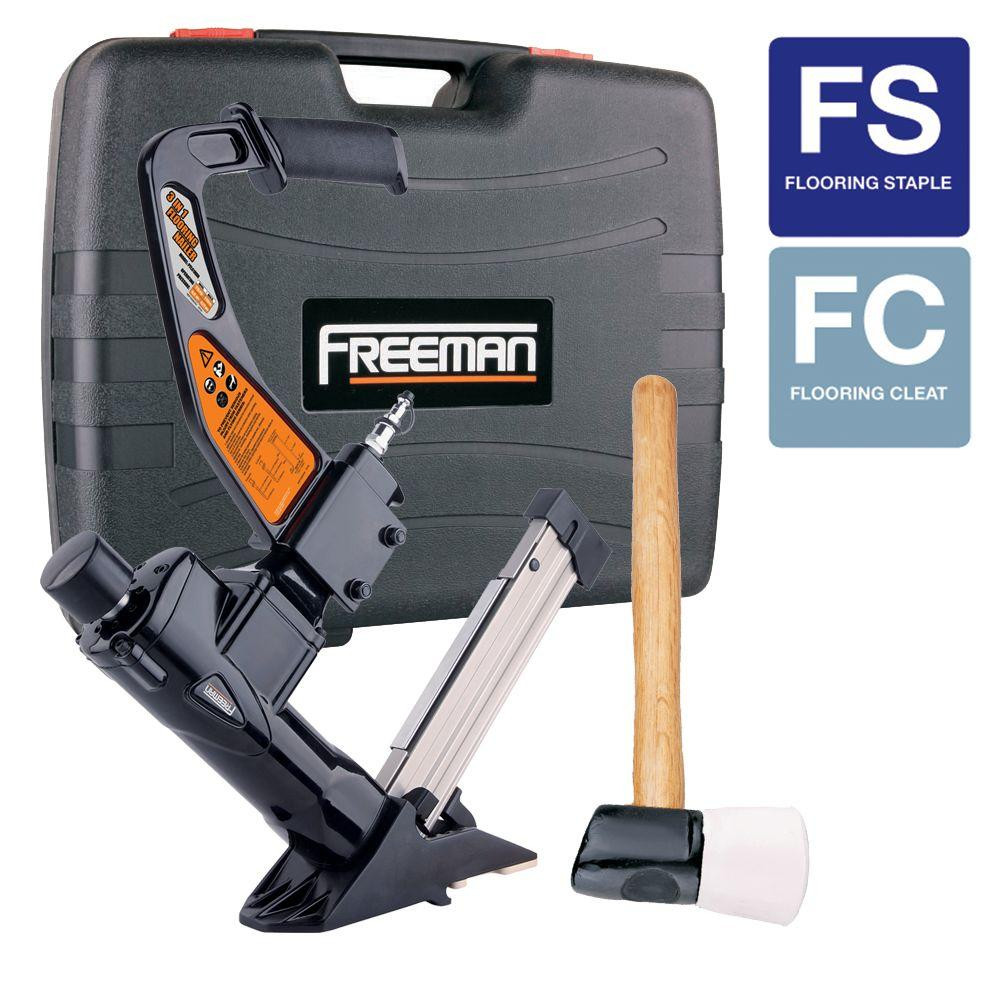 20 Popular Kobalt Hardwood Floor Nailer 2024 free download kobalt hardwood floor nailer of freeman 3 in 1 flooring air nailer and stapler pfl618br the home depot in freeman 3 in 1 flooring air nailer and stapler