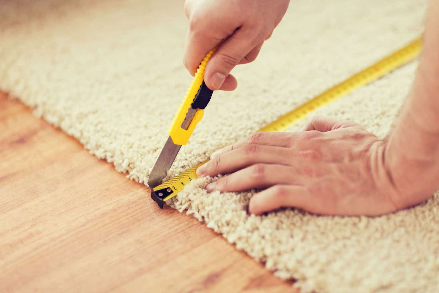 10 Lovable Laying Hardwood Floor On Concrete 2024 free download laying hardwood floor on concrete of how to install carpet padding a complete guide with regard to step 4 trim the excess carpet pad