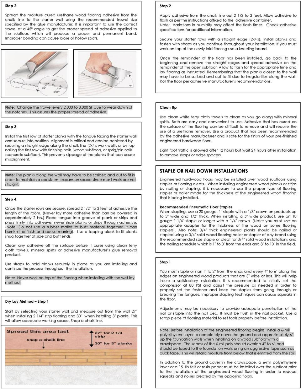 12 Popular Moisture Barrier Paper for Hardwood Floors 2024 free download moisture barrier paper for hardwood floors of engineered hardwood flooring installation instructions pdf intended for improper bonding can cause loose or hollow spots step 2 apply adhesive f