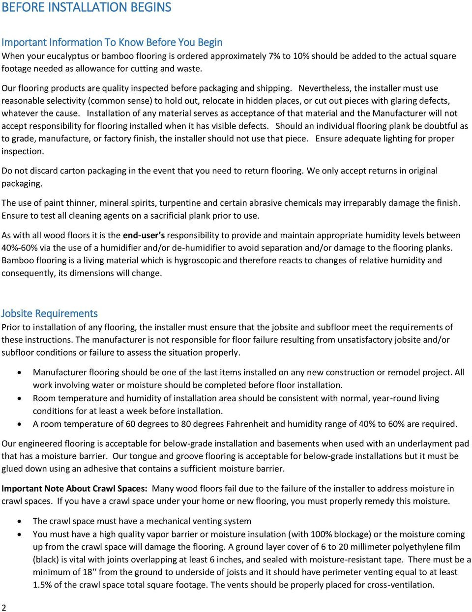 20 Spectacular Moisture Barrier Under Hardwood Floors 2024 free download moisture barrier under hardwood floors of flooring installation instructions pdf pertaining to nevertheless the installer must use reasonable selectivity common sense to hold out